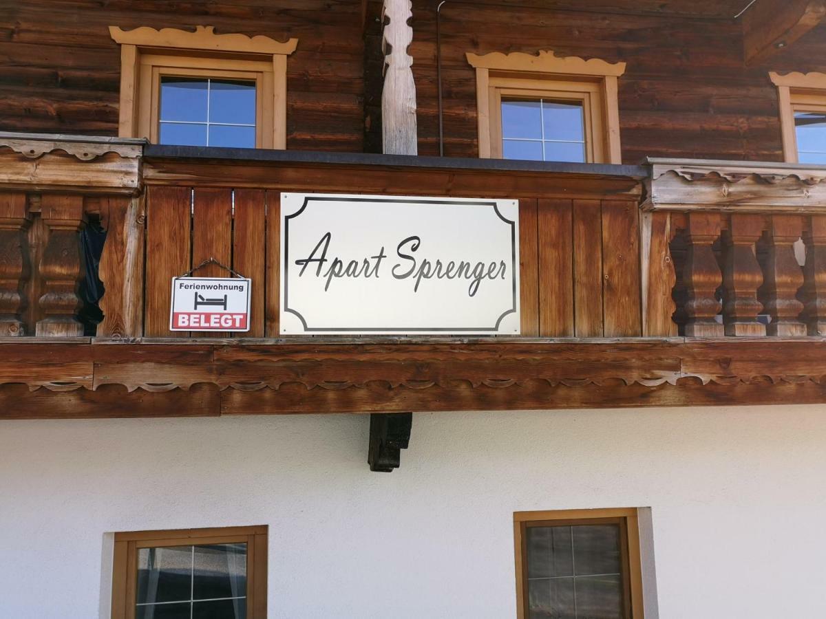 Apart Sprenger Fugen Im Zillertal Leilighet Eksteriør bilde